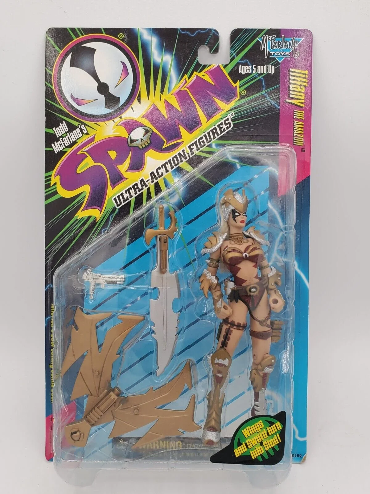 Spawn Series 6 Tiffany The Amazon with Silver Sword variant 1995